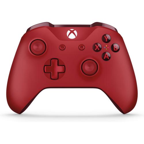 Xbox Wireless Controller Red  -  Wireless - Bluetooth - Xbox One - PC - Red