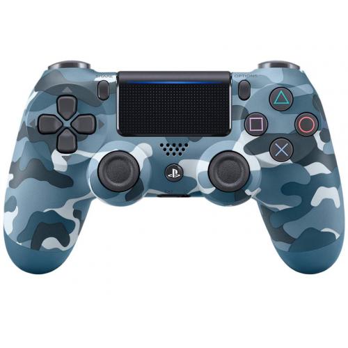 Sony DualShock 4 Wireless Controller Blue Camouflage  -   Wireless - Bluetooth - USB - PlayStation 4 - Blue Camouflage