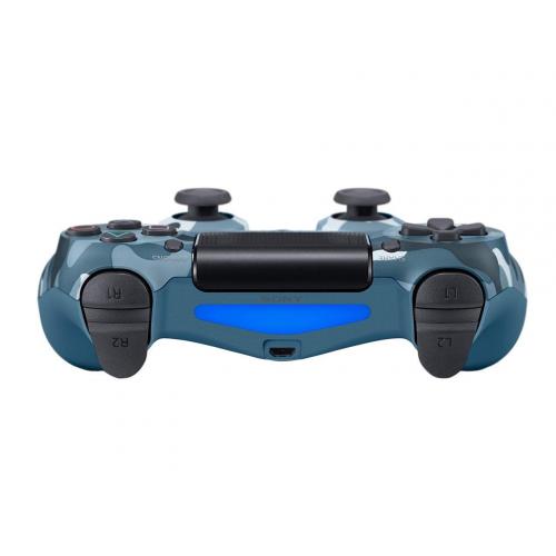 Sony DualShock 4 Wireless Controller Blue Camouflage      Wireless   Bluetooth   USB   PlayStation 4   Blue Camouflage 