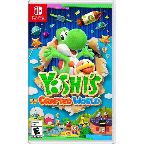 Yoshi's Crafted World - Nintendo Switch - 2-player Cooperative Exploration