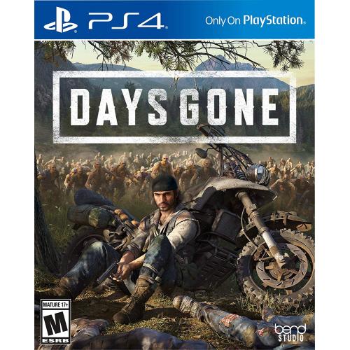 Days Gone Standard Edition PlayStation 4 - PS4 exclusive - ESRB Rated M - Action/Adventure game - Standard Edition - Face a wilderness overrun by Freakers! - Play as Deacon St. John- the Bounty Hunter
