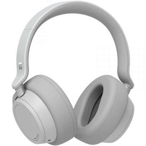 Microsoft Surface Headphones Light Gray - Wireless/ Wired - Bluetooth 4.2 - Cortana Assistant - On-ear touch controls - 15hr battery life