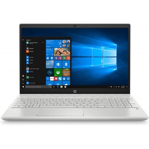 HP Pavilion 15 15" Laptop Intel Core i5 8GB RAM 1TB HDD Natural Silver - 8th Gen i5-8265U Quad-core - Touchscreen - Intel UHD Graphics 620 - In-plane Switching Technology - Windows 10 Home - 10 hr battery life