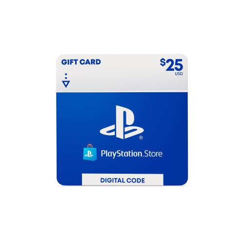 $25 PlayStation Store Gift Card (Digital Download) - $25 Gift Card to PS store - Digital code delivered via email - Non-returnable & non- refundable