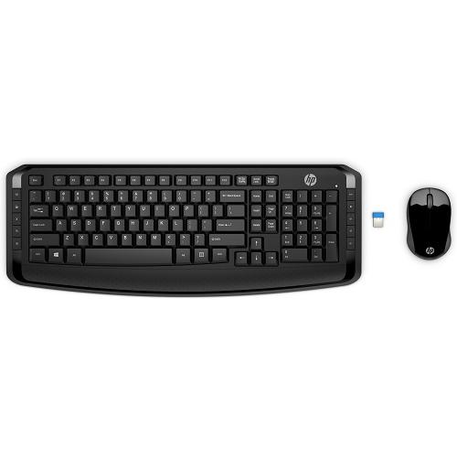 HP Wireless Keyboard And Mouse 300   Wireless Convenience   One Receiver Does It All   Quick Access Shortcuts   Keyboard And Mouse Combo   1600 Dpi Movement Resolution 