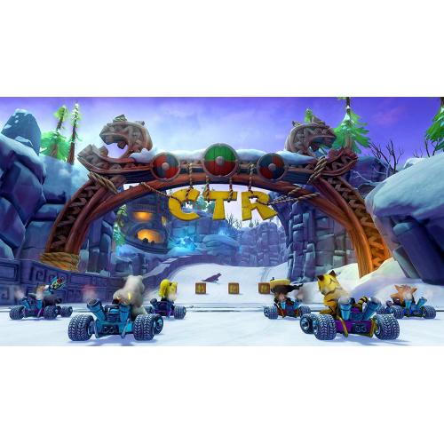 Crash Team Racing Nitro Fueled Nintendo Switch   For Nintendo Switch   ESRB Rated E10+   Racing Game   Race Online With Friends   Start Your Engines With Original Game Modes   Slide To Glory In Add. Karts, Tracks, & Arenas 