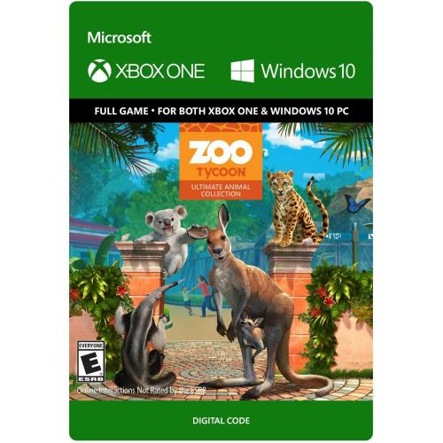 Zoo Tycoon: Ultimate Animal Collection (Digital Download) - For Xbox One &  Windows 10 PC - Full game download included - ESRB Rated E (Everyone) 