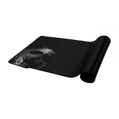 MSI Agility GD70 Gaming Mousepad   Silk Gaming Fabric Surface   Anti Slip Natural Rubber Base   35" X 16" X .1"   Incredible Smooth User Experience   Extensive Size For Gaming Gears 
