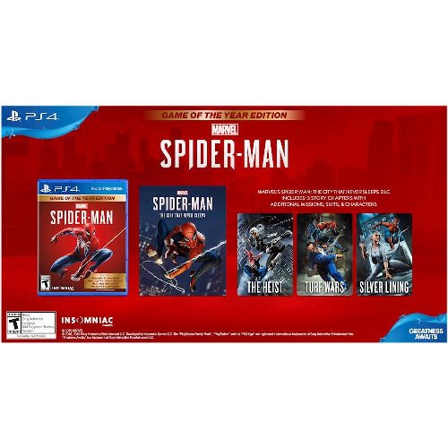 marvel's spider man ps4 esrb rating