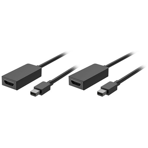 Surface Mini DisplayPort to HDMI 2.0 Adapter- Pack of 2 - Supports Surface, Pro, & Book - 3840 x 2160p @60Hz - Includes 2 Mini DisplayPort to HDMI 2.0 Adapters - Compatible w/ Thunderbolt - DisplayPort 1.2 standard