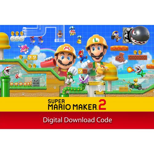Super Mario Maker 2 (Digital Edition) - for Nintendo Switch - Rated E (For Everyone) - Action/Platformer