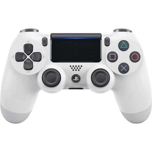 Sony DualShock 4 Controller Glacier White - Wireless Controller - Bluetooth Connectivity - USB Interface - For PlayStation 4