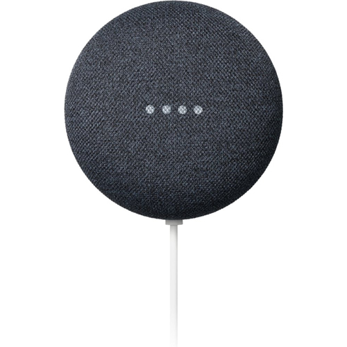 Google Nest Mini Charcoal - Built in Google Assistant - Built in Chromecast - 360-degree Sound - Voice Match Technology - Bluetooth