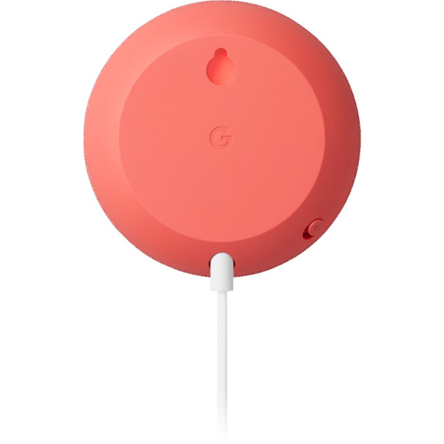 Google Nest Mini Coral   Built In Google Assistant   Built In Chromecast   360 Degree Sound   Voice Match Technology   Bluetooth 