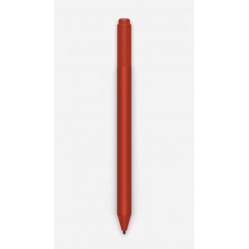 Microsoft Surface Pen Poppy Red   Tilt The Tip To Shade Your Drawings   Writes Like Pen On Paper   Sketch, Shade, And Paint With Artistic Precision   Ink Flows Out In Real Time With No Lag Or Latency   Rubber Eraser Rubs Away Your Mistakes Easily 