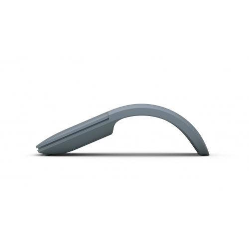 Microsoft Surface Arc Touch Mouse Ice Blue   Wireless   Bluetooth Connectivity   Ultra Slim & Lightweight   Innovative Full Scroll Plane 