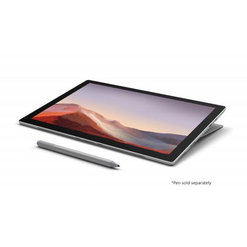 Microsoft Surface Pro 7 12.3" Intel Core I5 8GB RAM 256GB SSD Platinum   10th Gen I5 1035G4 Quad Core   Laptop, Tablet, Or Studio Mode   Intel Iris Plus Graphics   Windows 10 Home   10.5 Hr Battery Life 