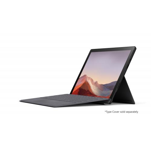 Microsoft Surface Pro 7 12.3" Intel Core i7 16GB RAM 256GB SSD Matte Black - 10th Gen i7-1065G7 Quad Core - Laptop, tablet, or studio mode - Intel Iris Plus Graphics - Windows 10 Home - 10.5 hr battery life