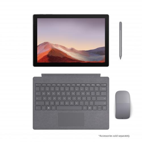 Microsoft Surface Pro 7 12.3" Intel Core I7 16GB RAM 256GB SSD Matte Black   10th Gen I7 1065G7 Quad Core   Laptop, Tablet, Or Studio Mode   Intel Iris Plus Graphics   Windows 10 Home   10.5 Hr Battery Life 