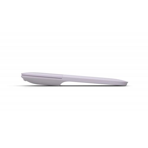 Microsoft Arc Mouse Lilac   Wireless   Bluetooth Low Energy   BlueTrack Enabled   Tilt Wheel   Up To 6 Months Battery Life 