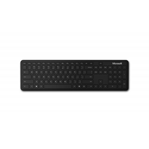 Microsoft Bluetooth Keyboard Black - Wireless Connectivity - Bluetooth - 32.81 ft - 2.40 GHz - English - Windows - Compatible with Computer and Notebook