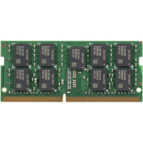 Synology 16GB DDR4 SDRAM Memory Module - For NAS Server - 16 GB - DDR4-2666/PC4-21333 DDR4 SDRAM - 2666 MHz - 260-Pin SO-DIMM