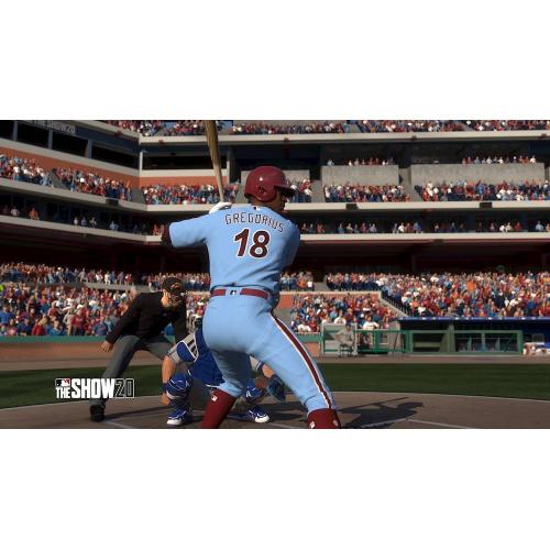 MLB The Show 20 For PS4   PS4 Exclusive   ESRB Rated E (Everyone)   Max Number Of Multi Players: 8   Sports Game   Releases 3/17/2020 
