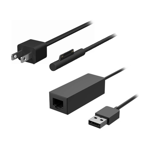 Microsoft Surface 24W Power Supply + Surface USB 3.0 Gigabit Ethernet Adapter