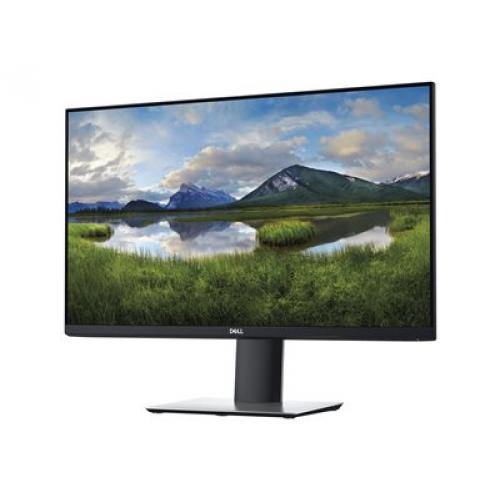 Dell P2720D 27" LCD LED Monitor   2560 X 1440 QHD Display @ 60Hz   In Plane Switching Technology   Flicker Free Screen & ComforView   Ability To Tilt, Swivel, Pivot, & Adjust Height   178 Degree Viewing Angles 