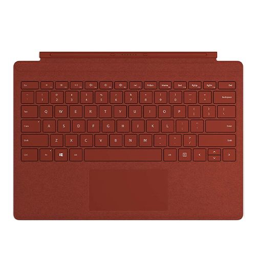 Microsoft Surface Pro Signature Type Cover Poppy Red+ Surface Pen Charcoal   Full Keyboard Experience   4,096 Pressure Points For Pen   Large Trackpad For Precise Control   Optimum Key Spacing For Fast Typing   Bluetooth 4.0 Connectivity For Pen 