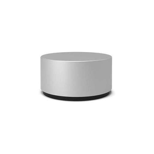 Microsoft Surface Keyboard Gray + Surface Dial 3D Input Device Magnesium   Wireless Connectivity   Bluetooth Connectivity   QWERTY Key Layout   Sleek & Simple Design   Dial Works/ Studio, Book, & Pro 