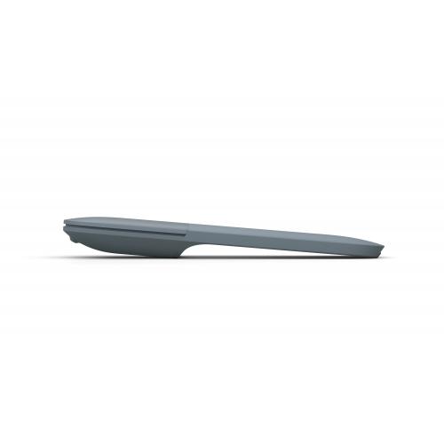 Microsoft Surface Arc Touch Mouse Platinum + Surface Arc Touch Mouse Ice Blue   Wireless   Bluetooth Connectivity   Ultra Slim & Lightweight   Innovative Full Scroll Plane 