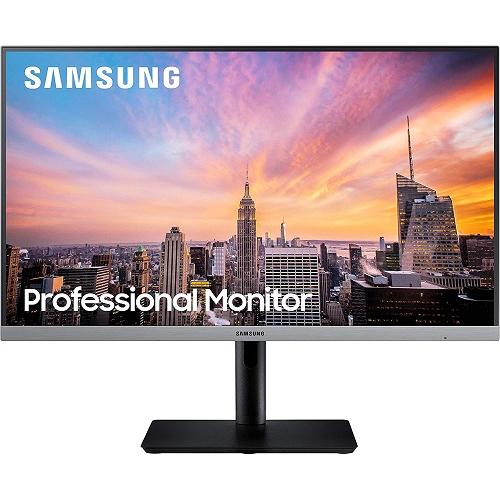 Samsung SR650 Series 27" Computer Monitor for Business - 1920 x 1080 FHD Display @ 75 Hz - In-plane Switching (IPS) Technology - 178 degree viewing angles - Virtually Bezel-less screen - Flicker-free Technology