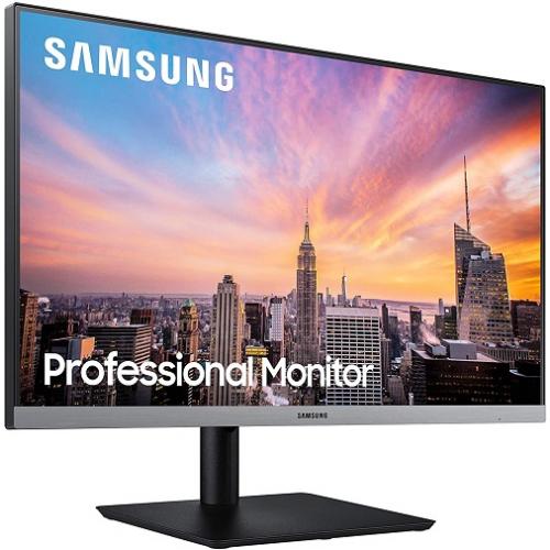 Samsung SR650 Series 27" Computer Monitor For Business   1920 X 1080 FHD Display @ 75 Hz   In Plane Switching (IPS) Technology   178 Degree Viewing Angles   Virtually Bezel Less Screen   Flicker Free Technology 