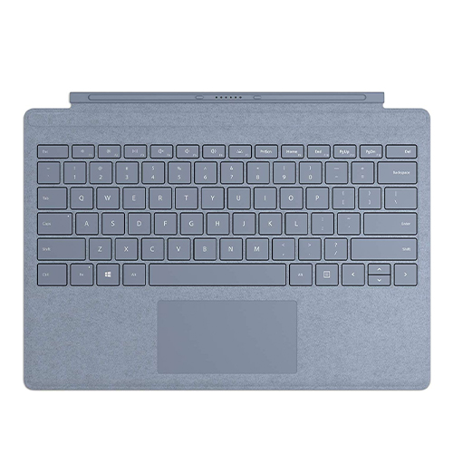 Microsoft Surface Pro Signature Type Cover Ice Blue + Surface 24W Power Supply 