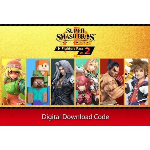 Super Smash Bros. Ultimate: Fighters Pass Vol. 2 (Digital Download) - For Nintendo Switch - Rated E10+ (Everyone 10+) - Fighter/Platformer