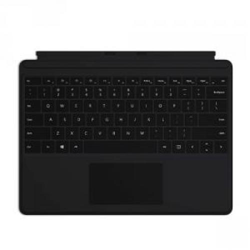 Microsoft Surface Pro X Keyboard Black Alcantara+Surface Mobile Mouse Platinum   Wireless Connectivity   Large Glass Trackpad   LED Backlighting   Bluetooth   Seamless Scrolling   BlueTrack Enabled 