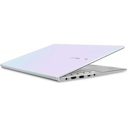 ASUS VivoBook S14 14" Laptop Intel Core I5 8GB RAM 512GB SSD Dreamy White   10th Gen I5 10210U Quad Core   Intel UHD Graphics   Built In Stereo Speakers   Durable Metal Casing   Windows 10 Home 