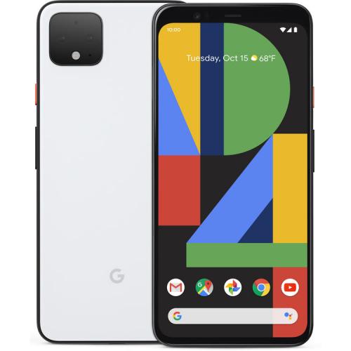 Google Pixel 4 XL 64GB Verizon Smartphone 6.3" QHD+ Display 6GB RAM Clearly White