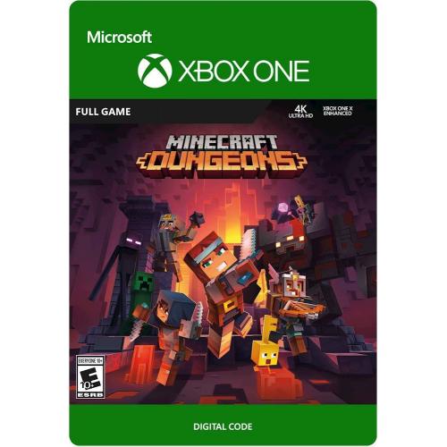 Minecraft Dungeons Xbox One (Digital Download) - For Xbox One- Email Delivery - ESRB Rated E10+ - Action/Adventure Game - Multiplayer Supported - Releases 5/26/2020