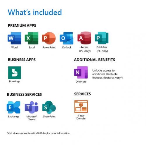 Microsoft 365 Business Standard | 12 Month Subscription, 1 Person| Premium Office Apps | 1TB OneDrive Cloud Storage | PC/Mac Keycard 