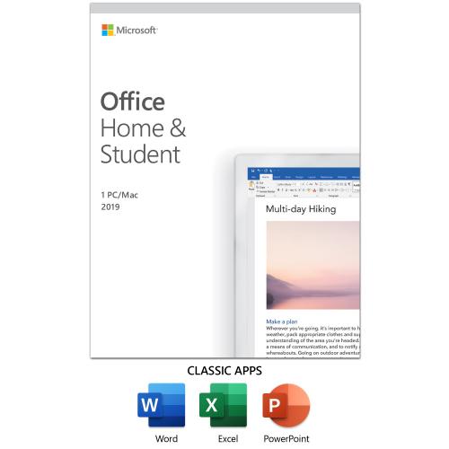 Microsoft Office Home and Student 2019 For 1 User