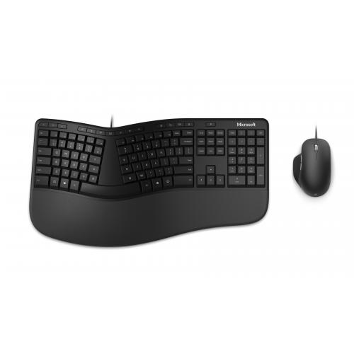 Microsoft Ergonomic Wired Keyboard and Mouse Desktop Bundle