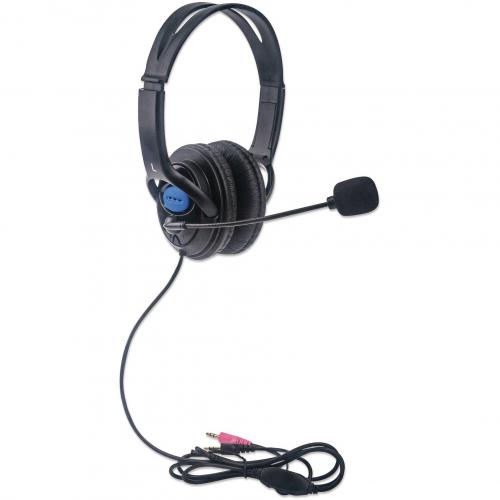 Open Box: Manhattan Stereo Headset - Stereo - Mini-phone (3.5mm) - Wired - 32 Ohm - 20 Hz - Stereo - Mini-phone (3.5mm) - Wired - 32 Ohm - 20 Hz