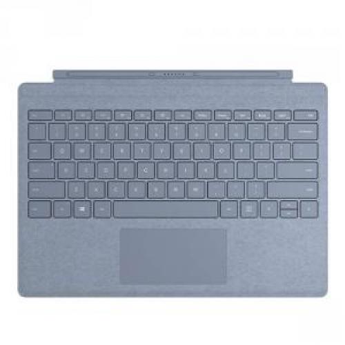 Microsoft Surface Pro Signature Type Cover Ice Blue+Surface Pen Platinum   Full Keyboard Experience   Large Trackpad For Precise Control   Optimum Key Spacing For Fast Typing   Enhanced Magnetic Stability   Bluetooth 4.0   4,096 Pressure Points 