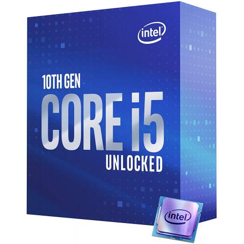 Intel Core i5-10600K Unlocked Desktop Processor - 6 cores & 12 threads - Up to 4.8 GHz Turbo Speed - 12MB Intel Smart Cache - Socket FCLGA1200 - Intel UHD Graphics 630