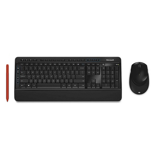 Microsoft Wireless Desktop 3050 Keyboard and Mouse + Surface Pen Poppy Red