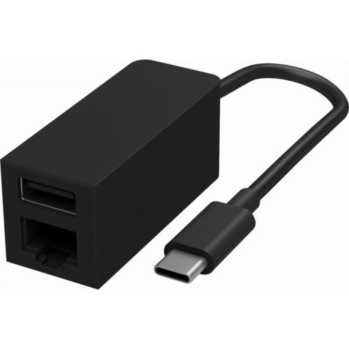 Microsoft Surface USB C To Ethernet/USB 3.0 Adapter + Microsoft 365 Personal 1 Year Subscription For 1 User 