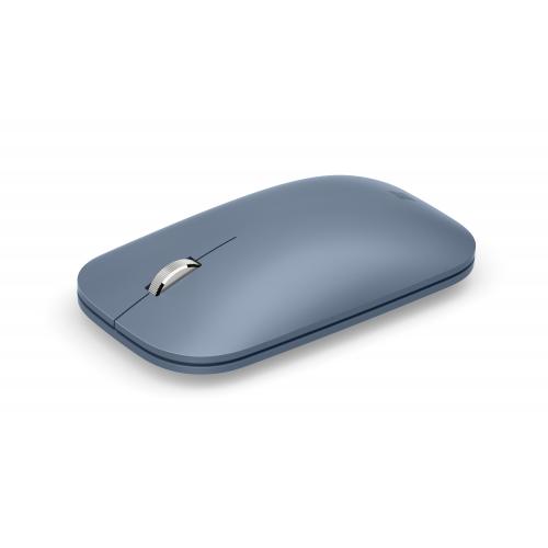 Microsoft Surface Mobile Mouse Ice Blue + Microsoft 365 Personal 1 Year Subscription For 1 User   PC/Mac Keycard For Microsoft 365 Personal   Wireless   Bluetooth   Seamless Scrolling   Light & Portable   BlueTrack Enabled 