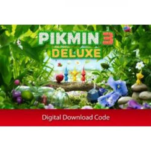 Pikmin 3 Deluxe (Digital Download) - for Nintendo Switch - Rated E10+ (For Everyone 10+) - Strategy/Puzzle Game